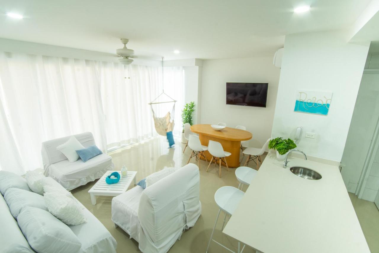 Hermoso Apartamento En La Playa Cartagena المظهر الخارجي الصورة